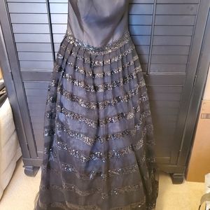 Black Sherri Hill dress - NEVER worn or altered